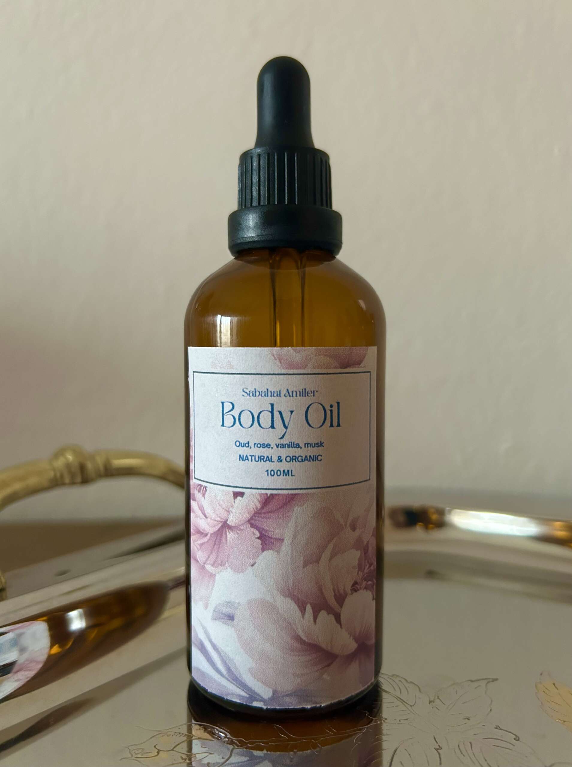 Body Oil - Oud, rose, vanilla, amber