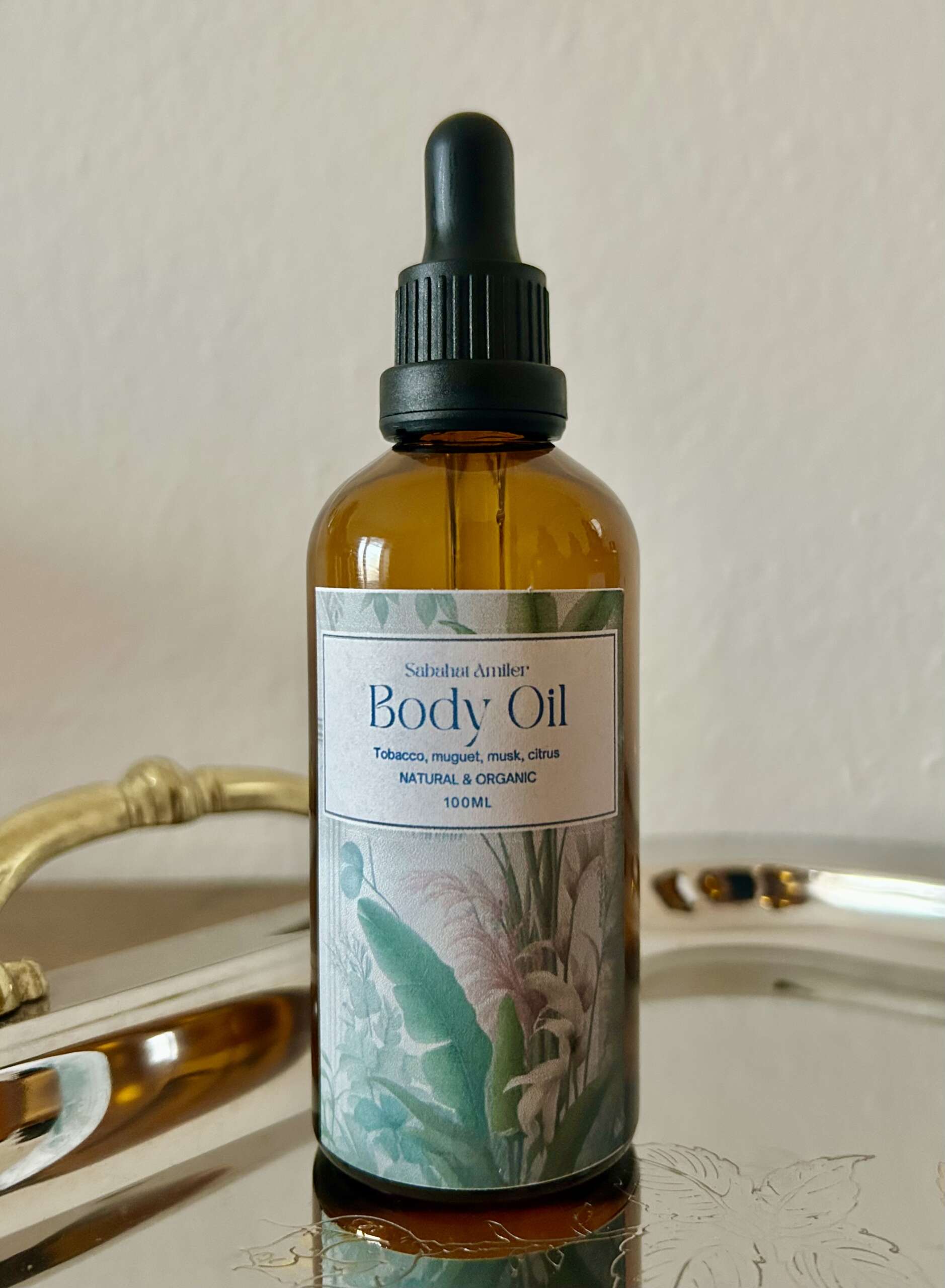 Body Oil - Tobacco, muguet, musk, citrus